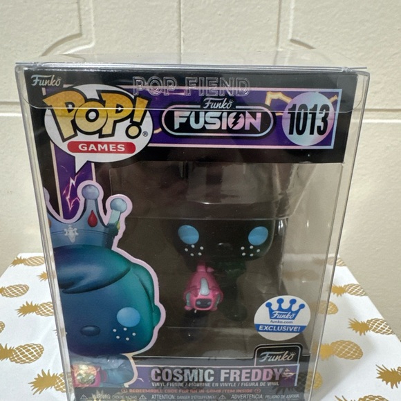 Funko Other - Funko Fusion Cosmic Freddy Figure - Blue and Pink